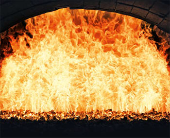 测量火焰加热炉温度